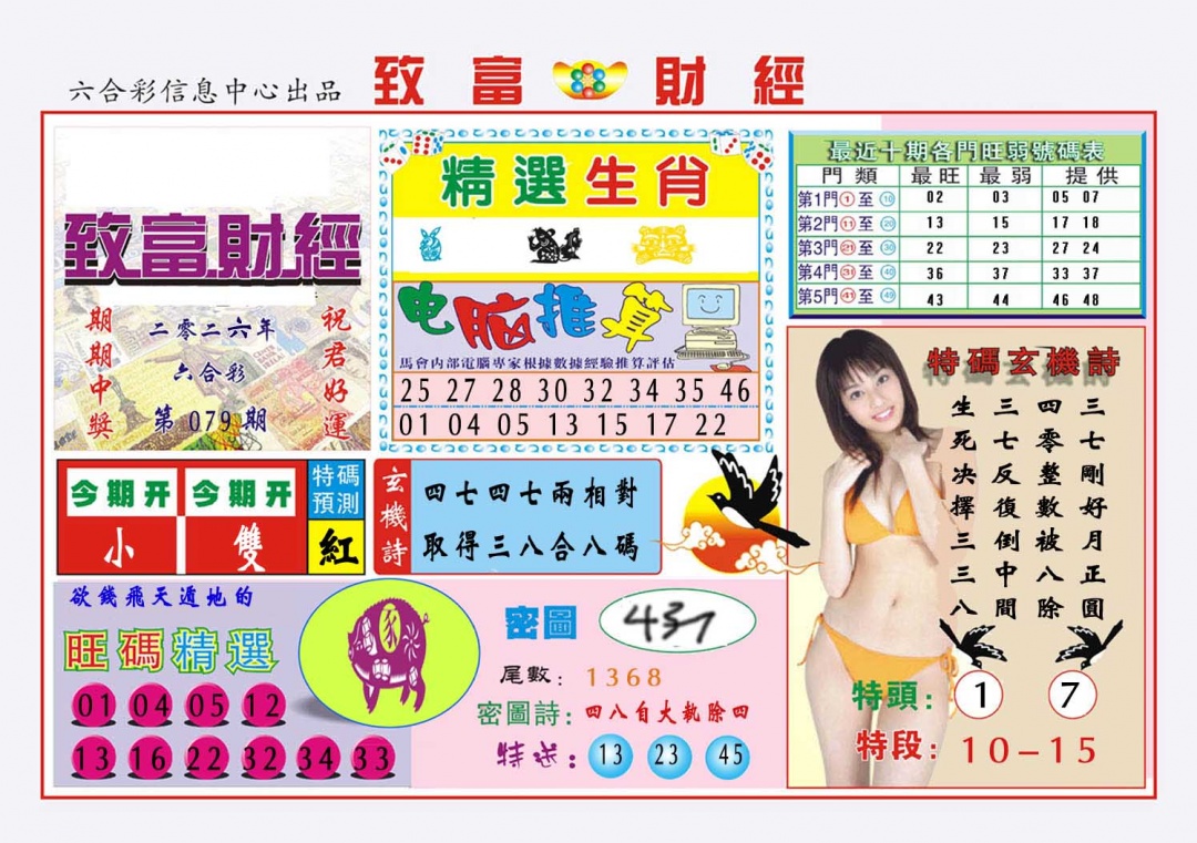 079期致富财经[图]